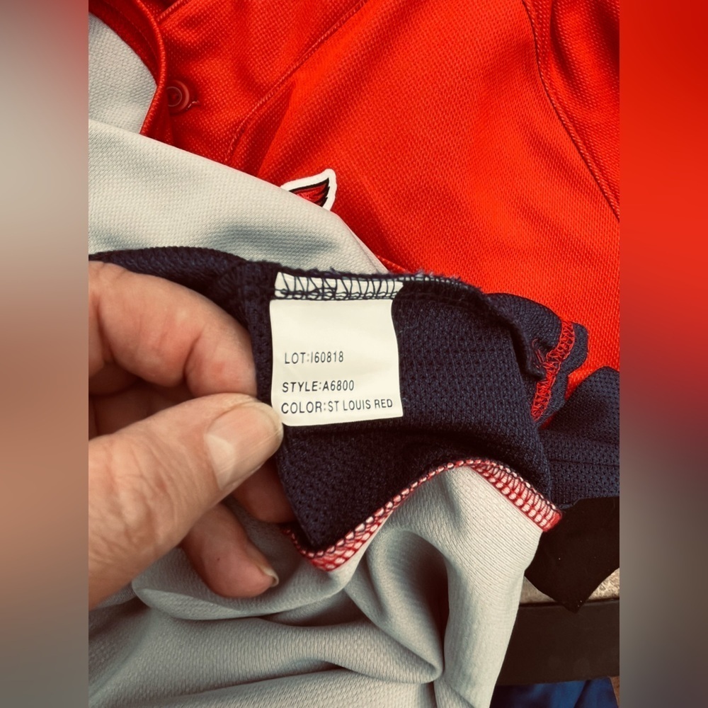 Majestic Red Cardinals Jersey - Picture 8 of 8